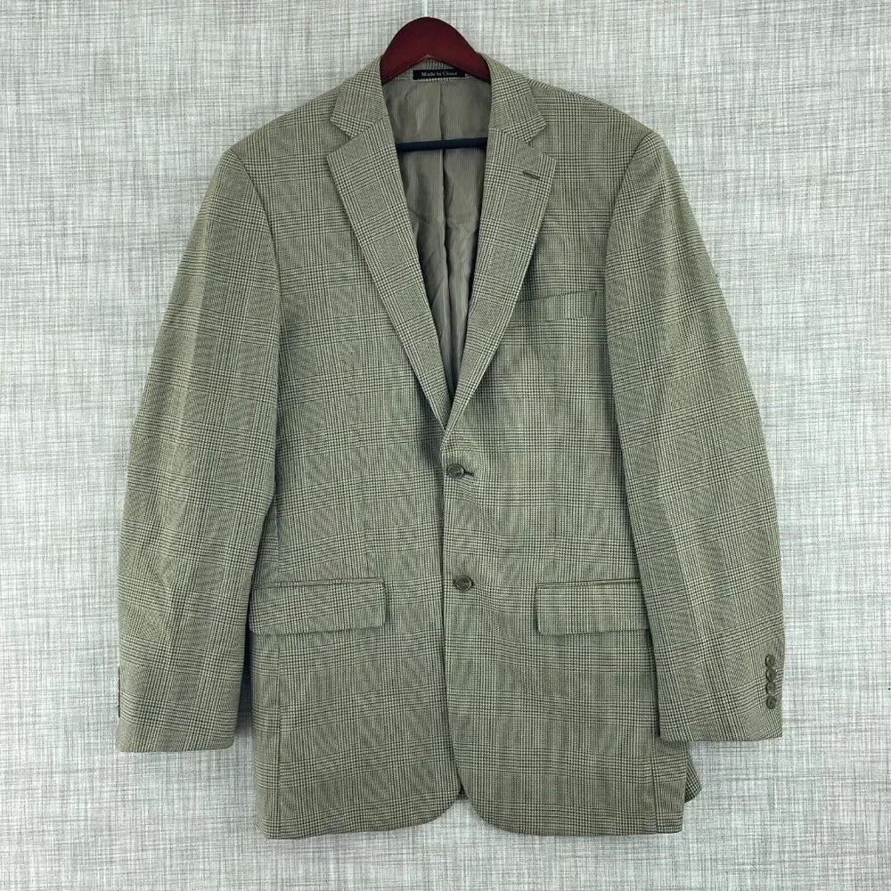 Pendleton Wool Blazer Mens 42L 3718